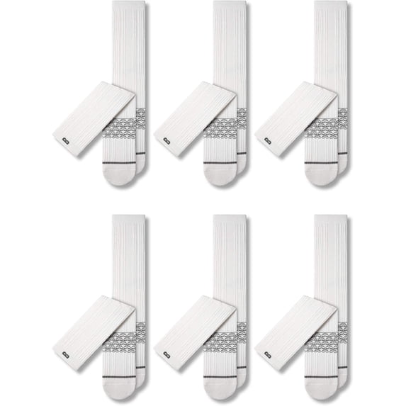 Pair of Thieves Men's 4-Way Crew Socks, 6-Pack