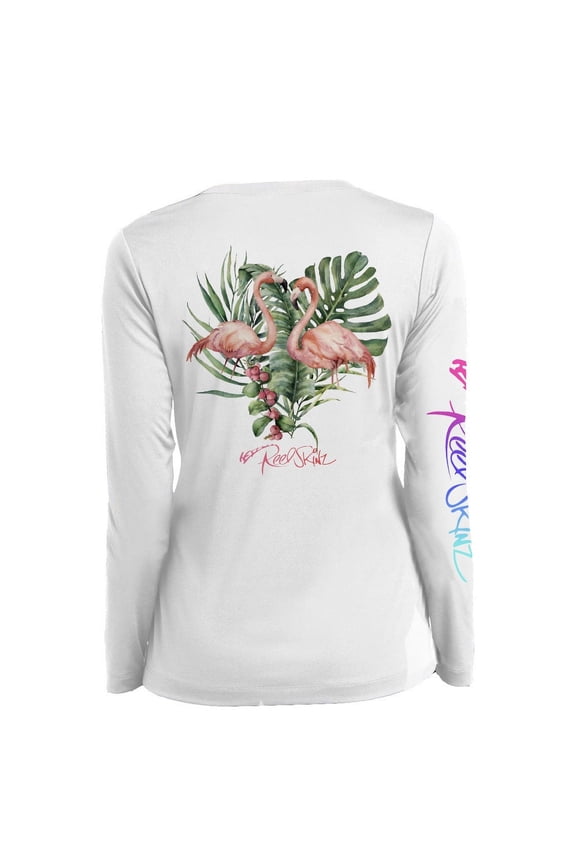New! Palm Flamingo
