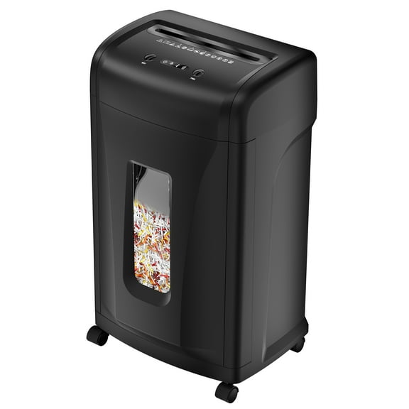 New Paper Shredder for Home Use: Large Commercial Heavy Duty 22-Sheet High Security Paper Shredder with 9.24 Gallons Pullout Waste Bin