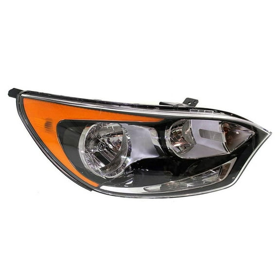 New Passenger Side Halogen Headlight Compatible With Kia Rio Lx Lx+ Hatchback 2012-2017 by Part Number 92102-1W340 921021W340 KI2503154