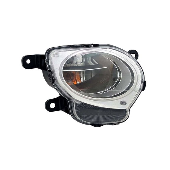OEM Grade Right Turn Signal Compatible with 2012-2019 Fiat 500 500C Pop Sport Lounge Easy 1.4L Chrome Trim 5182460AC FI2533100 I4 Turbo Direct Replacement Aftermarket