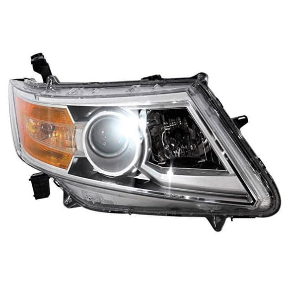 New Passengers Halogen Headlight Compatible With Honda Odyssey Touring Elite Mini Passenger Van 2011-2013 by Part Number 33100-TK8-A01 33100TK8A01 HO2503142