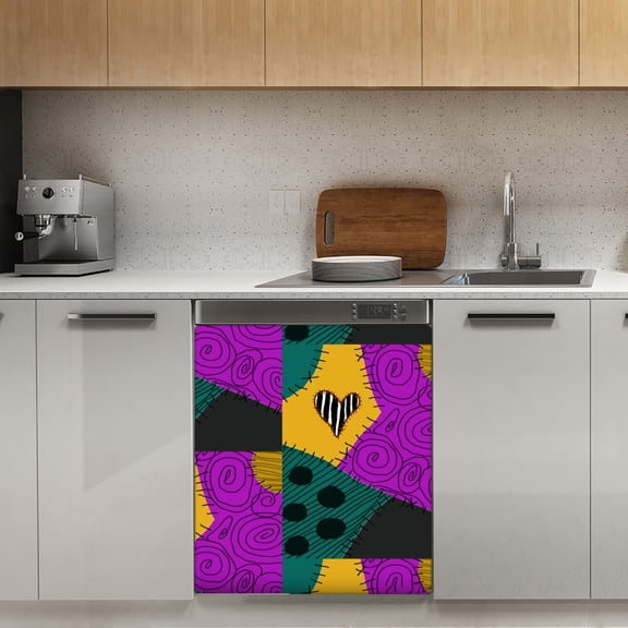 New Patch Dishwasher Magnet Cover Decorative Sticker for Home Cabinet Kitchen 23" x26"