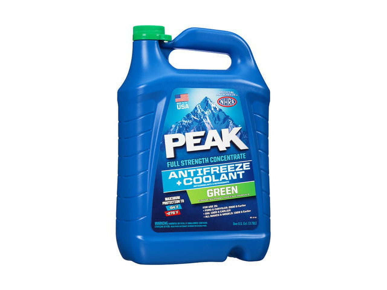 New Peak PKA0B3 Full Strength Concentrate Green Antifreeze & Coolant