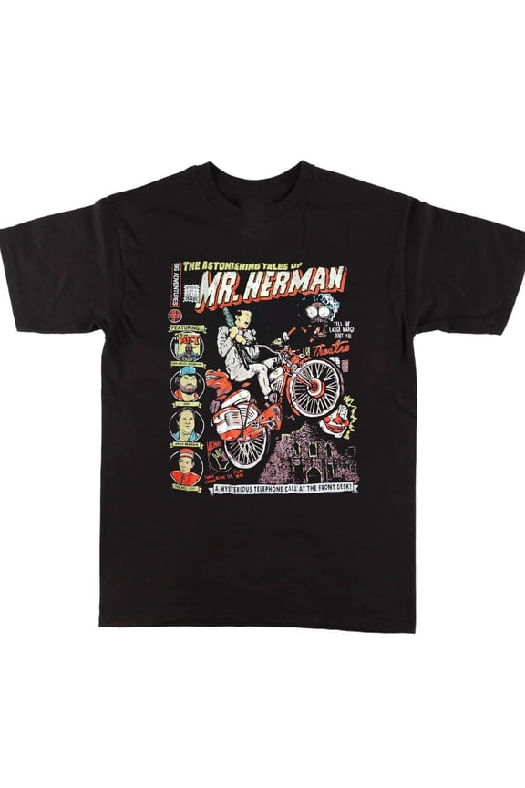 New Pee Wee Herman The Astonishing Tales Gift For Fans Unisex S-5XL Shirt UH1286