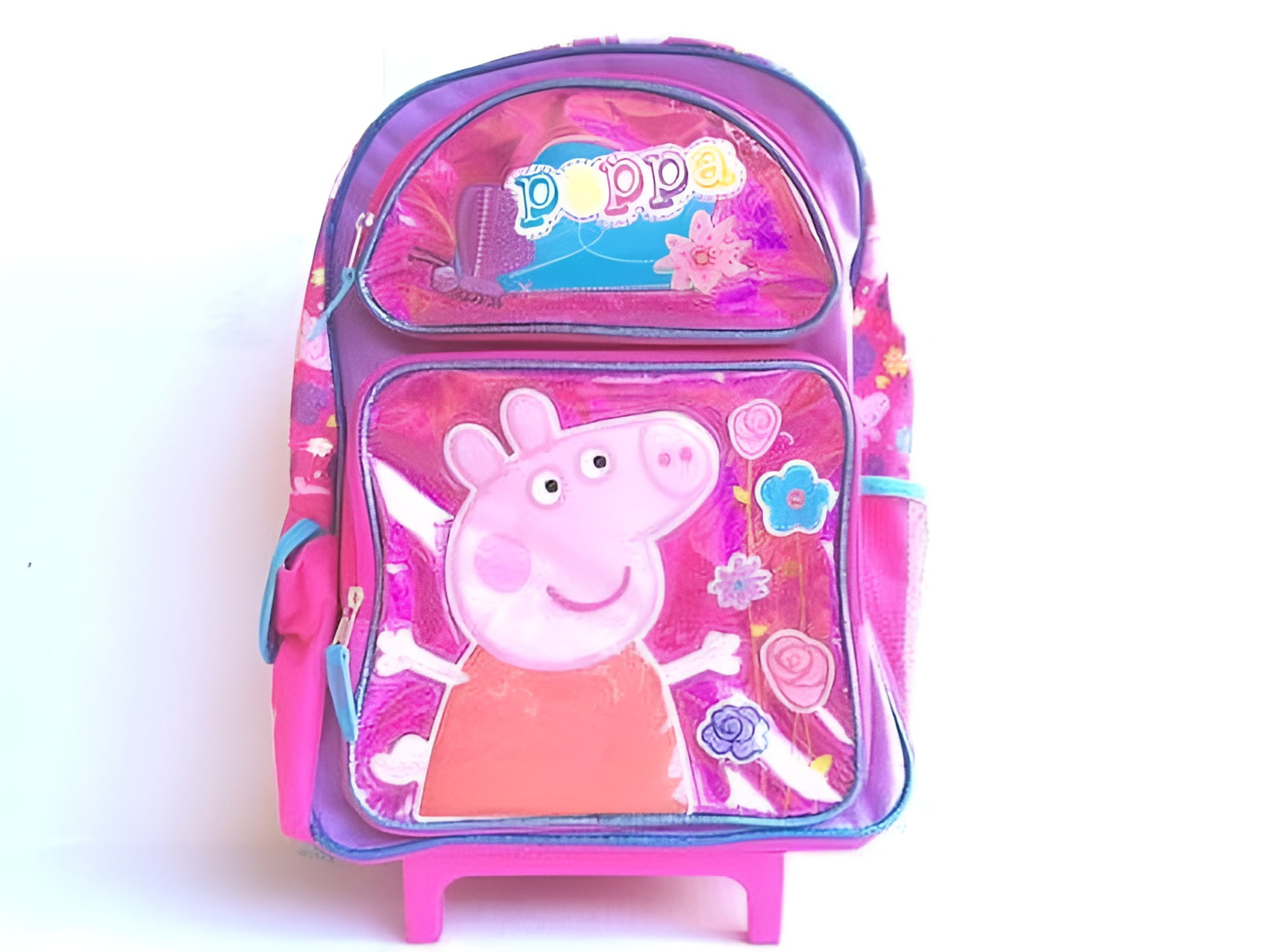 Peppa Pig Shine Pink Large Rolling Backpack