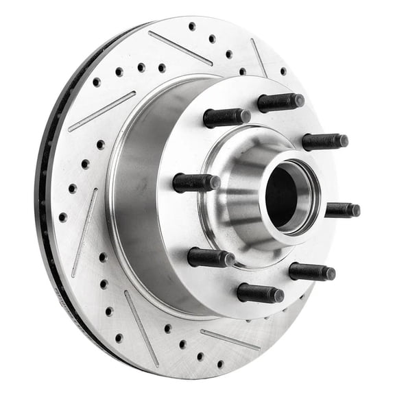 New Performance Brake Disc Compatible With Ford E-350 Econoline Club Wagon XLT 10 Cyl 6.8L 1995-2004 By 1320 19768 54021 65600 66527 86527 102403 107158 145049 1066527 7842045