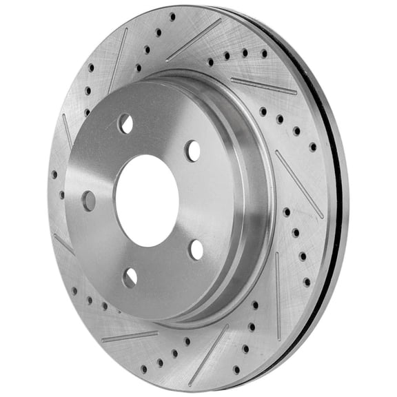 New Performance Brake Disc Compatible With Ram 1500 ST 8 Cyl 5.7L 1500 SLT 8 Cyl 5.7L 1500 Classic Lone Star 6 Cyl 3.6L 2011-2022 By 2414 19966 53005 145381 491190 780073 10780073