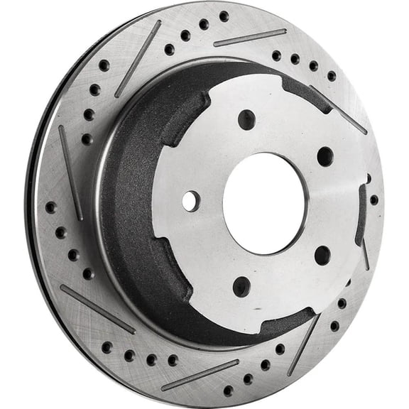 New Performance Rotor Brake Disc Compatible With Chevrolet GMC Blazer Xtreme 6 Cyl 4.3L Blazer Base 6 Cyl 4.3L Jimmy SLS 6 Cyl 4.3L 1997-2005 By 27277 55049 56725 86725 101609