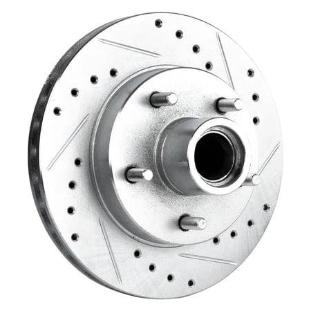 New Performance Rotor Brake Disc Compatible With Chevrolet GMC Isuzu Jimmy SLT 6 Cyl 4.3L S15 Jimmy SLS 6 Cyl 4.3L S10 Blazer Base 6 Cyl 4.3L 1991-2003 By 618 5575 19781 27039