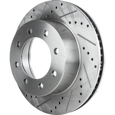 New Performance Rotor Brake Disc Compatible With Dodge Ram 3500 Laramie 6 Cyl 6.7L Ram 3500 SXT 8 Cyl 5.7L Sport 6 6.7L 2003-2008 By 2413 53012 145456 48880143
