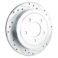 thumbnail image 1 of Performance Rotor Brake Disc Compatible With Ford Lincoln F-150 Lightning 8 Cyl 5.4L 2000-2003 RWD, 5 Lug, Production Date From December 1999-2004 By 19910 54090 66947 102631, 1 of 7