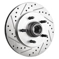 thumbnail image 1 of Performance Rotor Brake Disc Compatible With Ford Lincoln Navigator Base 8 Cyl 5.4L 2000-2002 RWD, 14mm Studs, Production Date From December 1999-2003 By 54091 19686 66984, 1 of 8