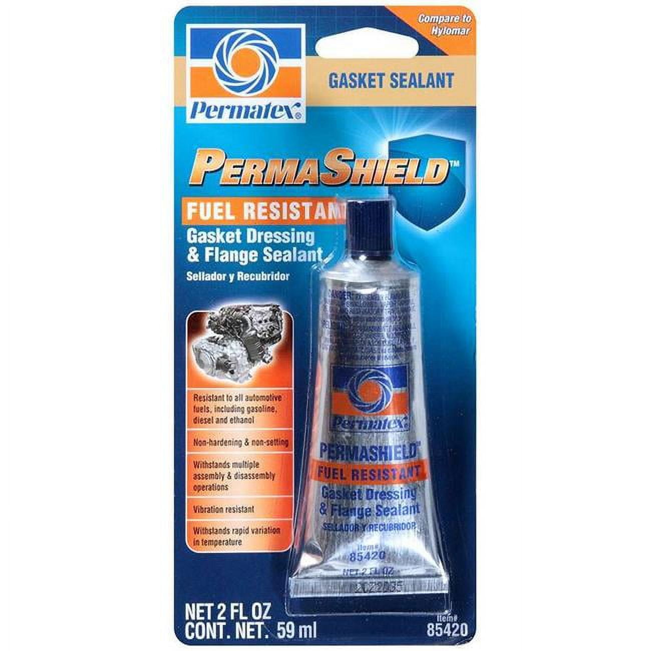 New Permatex 85420 Gasket Dressing Sealant, 2 Ounce Tube, Liquid