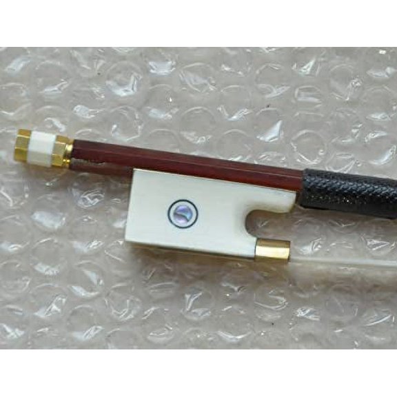 New Pernambuco Violin Bow special Frog Parisian gold mounted Round 4/4