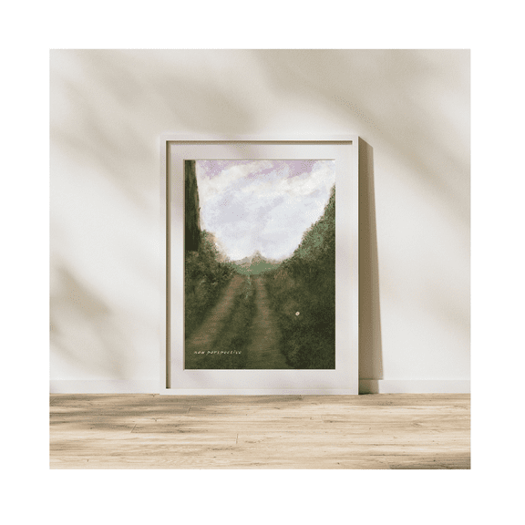 New Perspective Poster Wall Art Home Decor Print Poster General Phrase And Saying Nature Landscape Scenery Outdoors