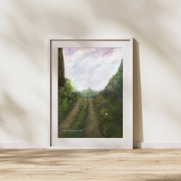 New Perspective Poster Wall Art Print Poster General Phrase And Saying Nature Landscape Scenery Outdoors