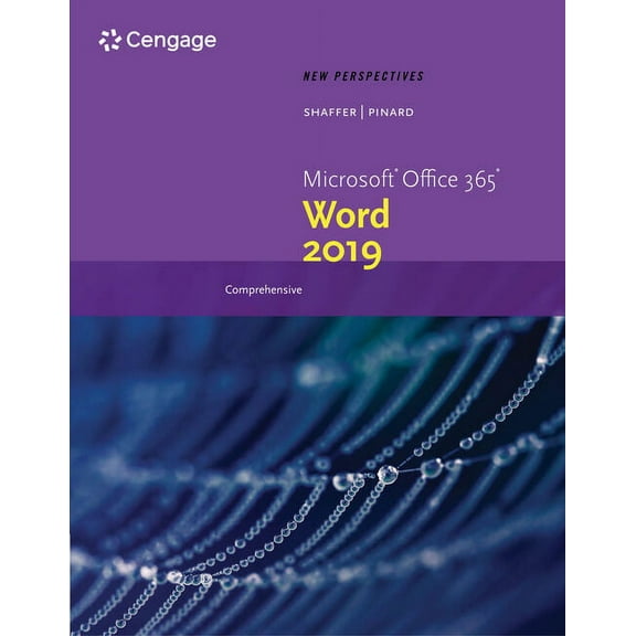 New Perspectives MicrosoftOffice 365 Word 2019 Comprehensive