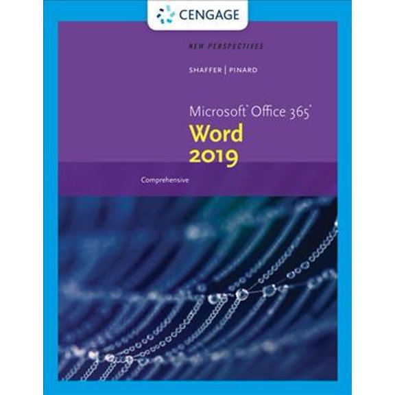 Pre-Owned New Perspectives MicrosoftOffice 365 & Word 2019 Comprehensive (MindTap Course List)