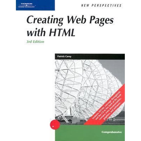 Pre-Owned New Perspectives on Creating Web Pages with HTML: Comprehensive Edition, New Perspectives Series, by Patrick Carey, Paperback, English