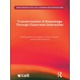 thumbnail image 1 of New Perspectives on Learning and Instruc Transformation of Knowledge through Classroom Interaction, (Paperback), 1 of 1