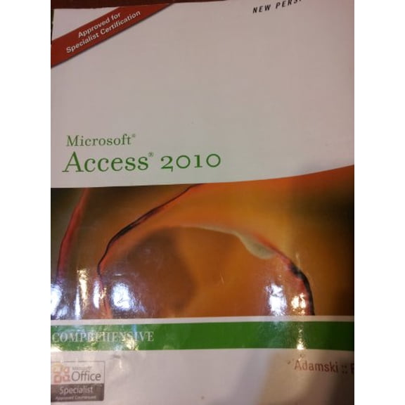Pre-Owned New Perspectives on Microsoft Office Access 2010 (New Perspectives Series: Individual Office Applications) (Paperback) 0538798475 9780538798471