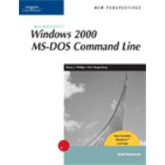 Pre-Owned New Perspectives on Microsoft Windows 2000 Ms-DOS Command Line, Brief, Windows XP Enhanced (Paperback) 061918552X 9780619185527