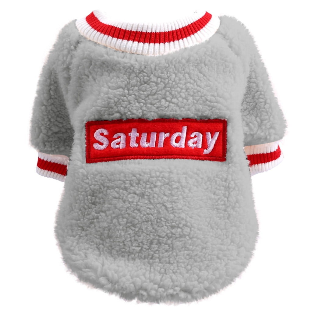 New Pet Lamb Velvet Tshirt Autumn And Winter Fashion Pet Cat Dog