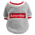 thumbnail image 1 of New Pet Lamb Velvet T-shirt Autumn And Winter Fashion Pet Cat Dog Clothing Dog Clothes Winter Large Dog Clothes for Girl Cute Girl Dog Sweaters Dog Clothes Medium Dog Clothes Boy Girl Dog Clothes, 1 of 2