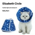 thumbnail image 1 of New Pet Recovery Collar Adjustable Elizabethan Cone for Dogs Cats Post Surgery Anti Lick Neck Protector, 1 of 12