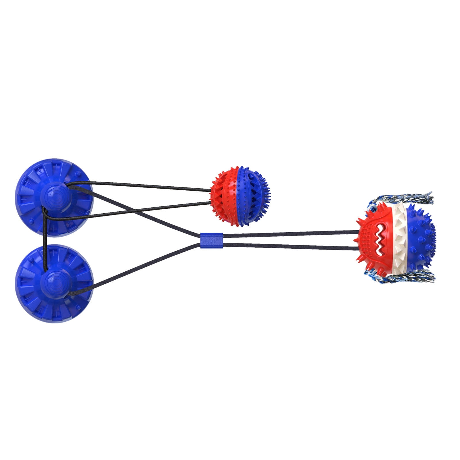 New Pet Suction Tooth Grinding Toy Chew Dog Toy Pet Double Suction Rope