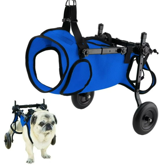 New Pet Wheelchair for Disabled Dogs Adjustable Dog Wheelchair Mobility Aid Support Cart for Small Medium Large Dogs