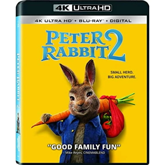 New Peter Rabbit 2 (4K / Blu-ray + Digital)