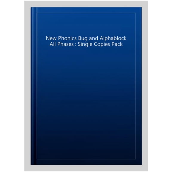 New Phonics Bug and Alphablock All Phases : Single Copies Pack