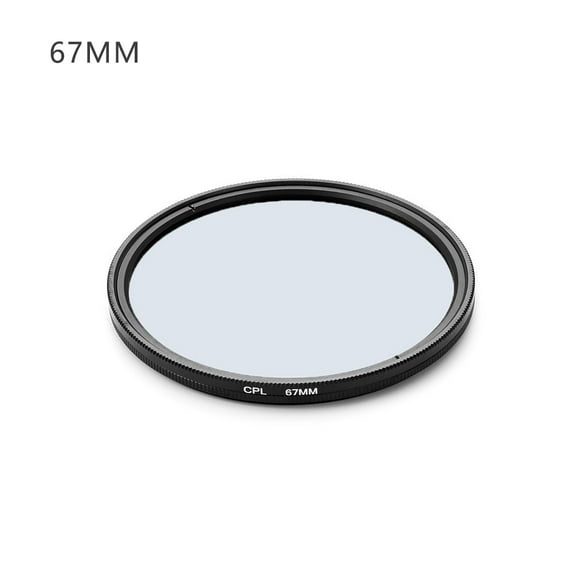 New Photography 37/49/52/55/58/62/67/72/77/82mm Circle CPL Filter Camera Lens Polarizing 67MM