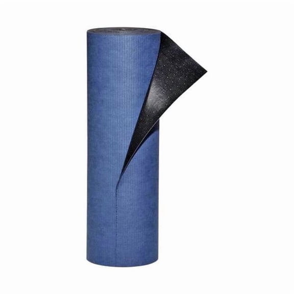 Sorbent Pad, 5 gal, 32 in x 50 ft, Universal, Blue, Polyester, Polypropylene MAT3250
