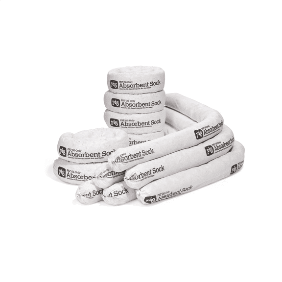 New Pig Oil-Only Absorbent Sock - 12 Pack