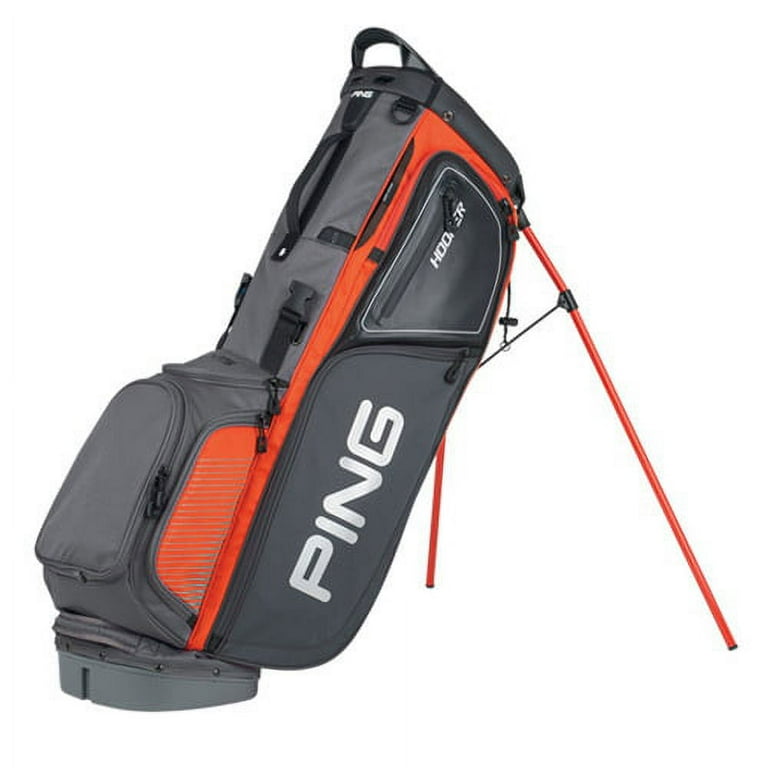 New Ping 2016 Hoofer Golf Stand Bag (Gray/Orange) - Walmart.com