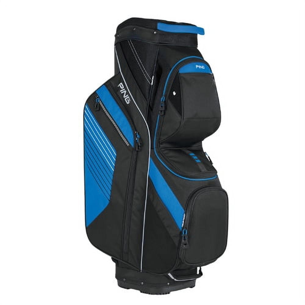 New Ping 2017 Traverse Golf Cart Bag Black Birdie Blue