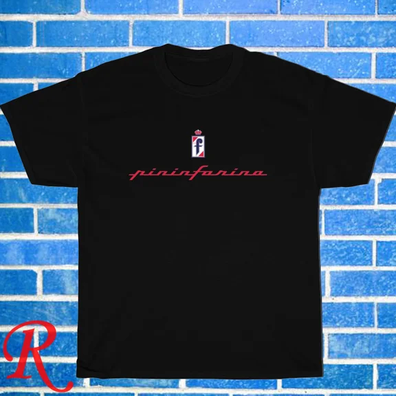 New Pininfarina Racing Car Logo Black/Grey/Navy/White Size S-5XL Unisex T-Shirt