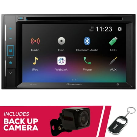 New Pioneer AVH-241EX 6.2" DVD with Amazon Alexa and Backup Camera