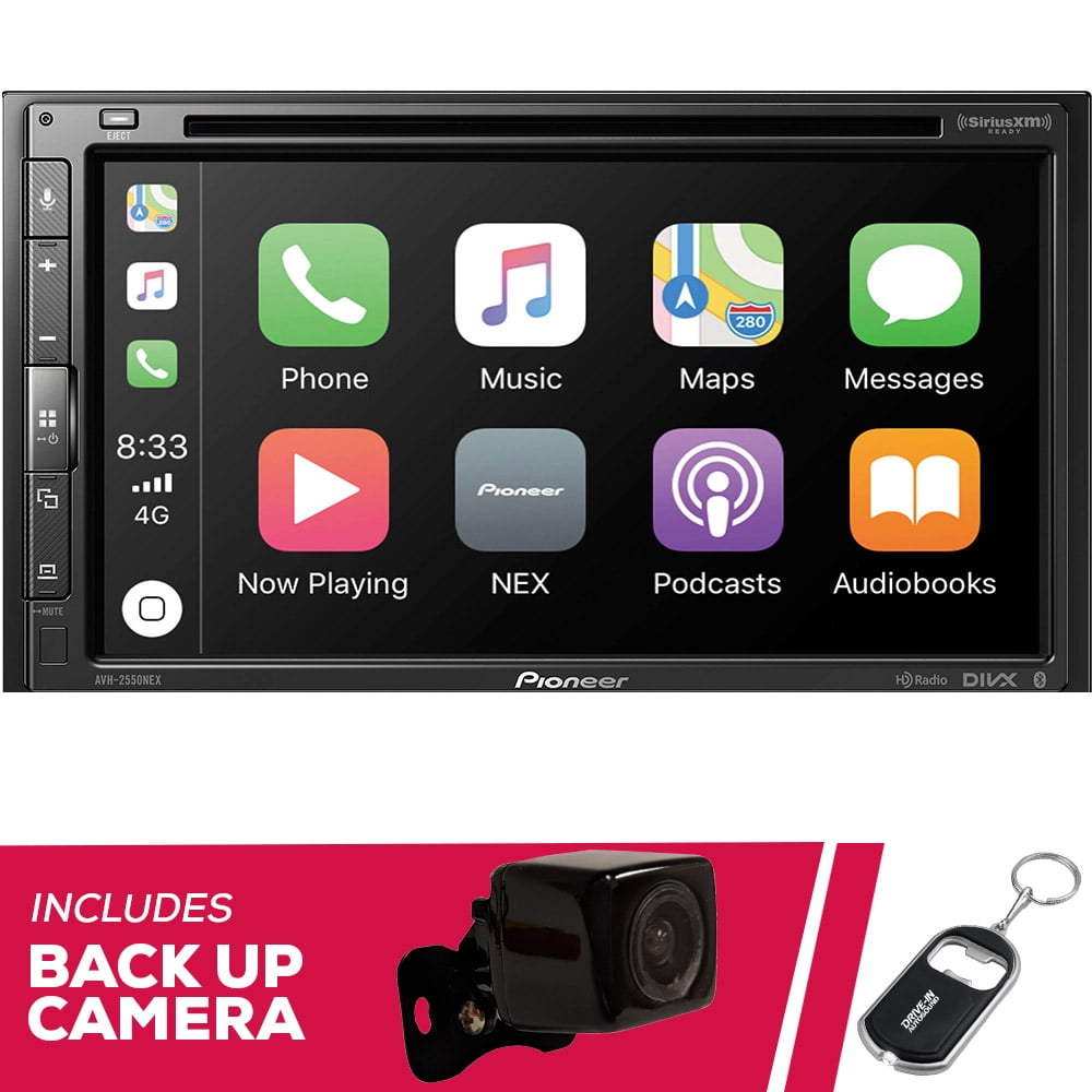 New Pioneer AVH-2550NEX Multimedia Receiver Apple CarPlay Free Backup Camera