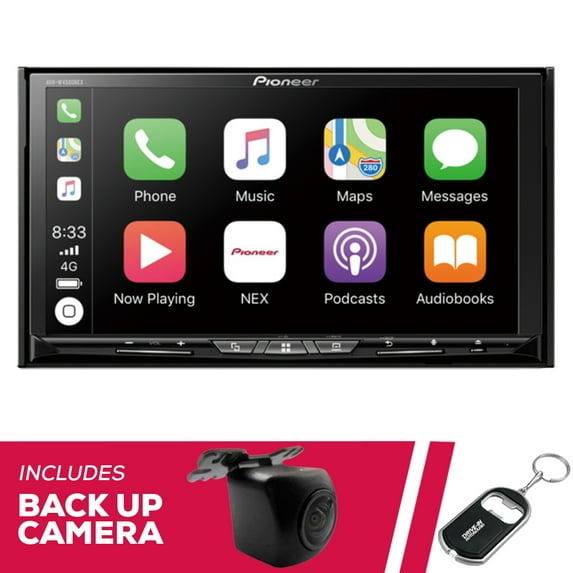 New Pioneer AVH-W4500NEX 7" Multimedia DVD with ND-BC010 Backup Camera