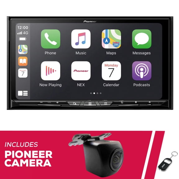 New Pioneer AVIC-W8600NEX 6.94" Navigation Receiver with ND-BC011 Front/Rear Camera