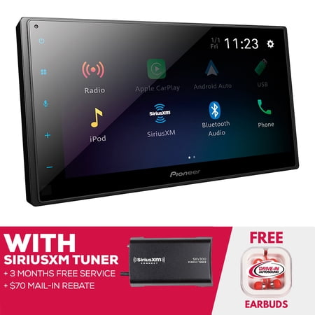 New Pioneer DMH-1770NEX 6.8" 2-DIN Multimedia Receiver w/ Satellite Radio Tuner