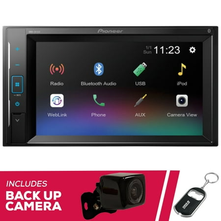 New Pioneer DMH-241EX 6.2" Multimedia (Does Not Play CDs) w/ Backup Camera