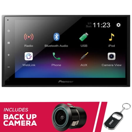 New Pioneer DMH-342EX 6.8" Multimedia (Does Not Play Disc) w/ Bullet Camera