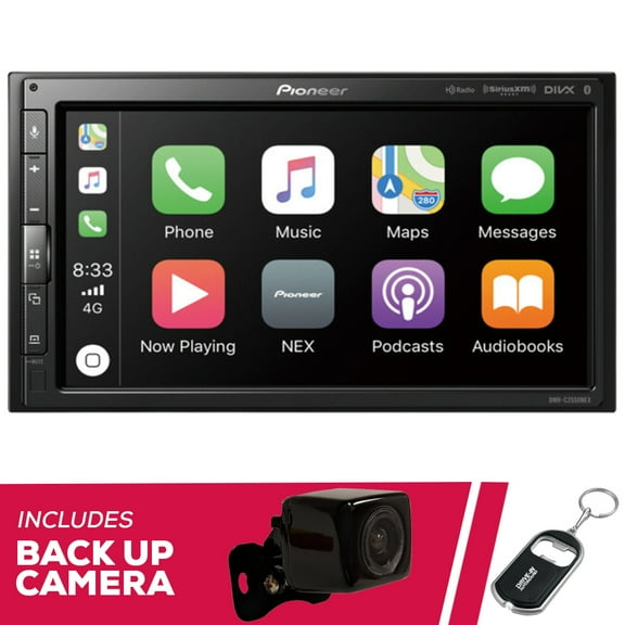New Pioneer DMH-C2550NEX 6.8" Digital Multimedia Receiver with Backup Camera