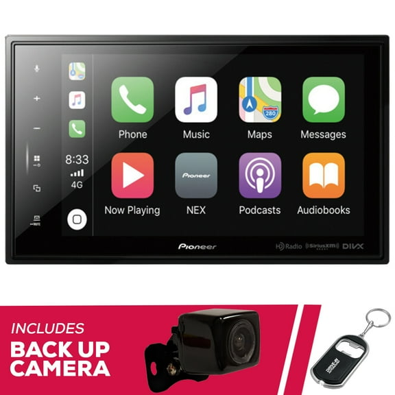 New Pioneer DMH-C5500NEX 8" Multimedia Receiver(Does not Play Discs) & Backup Camera