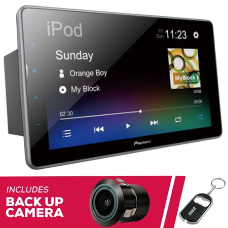 New Pioneer DMH-T450EX 9" Digital Media and Amazon Alexa with Bullet Camera